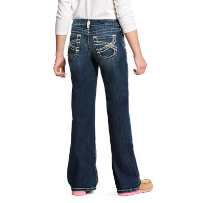 Ariat Entwined Boot Cut - Spijkerbroek Blauw Kinderen - 31283-585